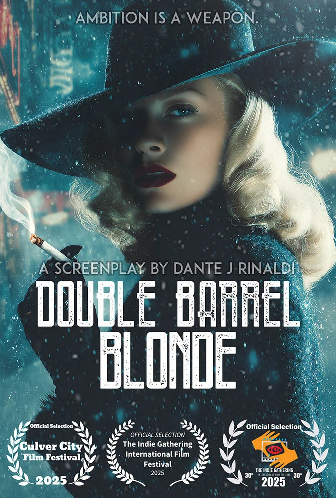 Double Barrel Blonde — one-sheet poster